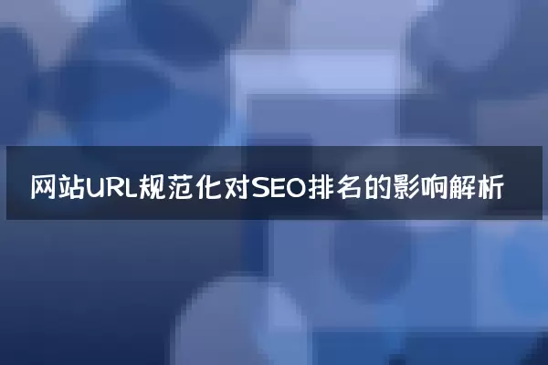 网站URL规范化对SEO排名的影响解析